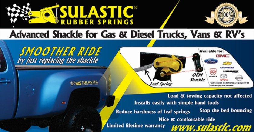 Sulastic Leaf Spring Rear Shackles for Ford E-Series (E-350/E-450) - Image 3