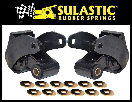 Sulastic Leaf Spring Rear Shackles for Ford E-Series (E-350/E-450)