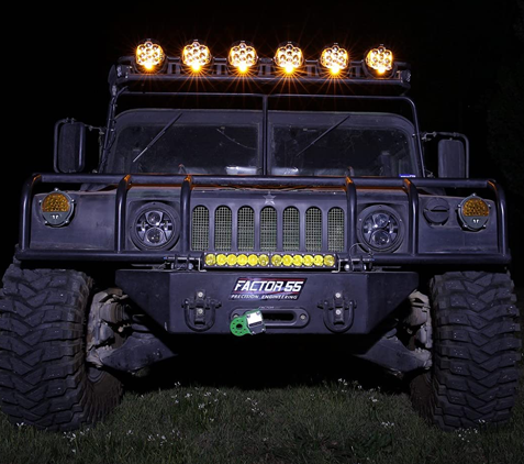 BAJADESIGNS LP9 Pro LED Auxiliary Light Pod White Driving Combo (Pair) - Image 2