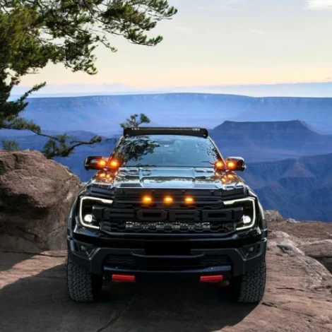 Signature LUX Blaze RP24 Smoked Amber Grille Lights for Ford Ranger Raptor 2022+ - Image 3