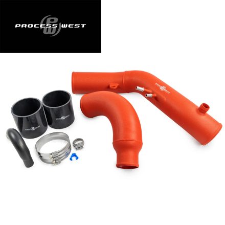 Proccess West 3.5 Inch Crossover Pipe Red for Ford Ranger Raptor 2023-2025