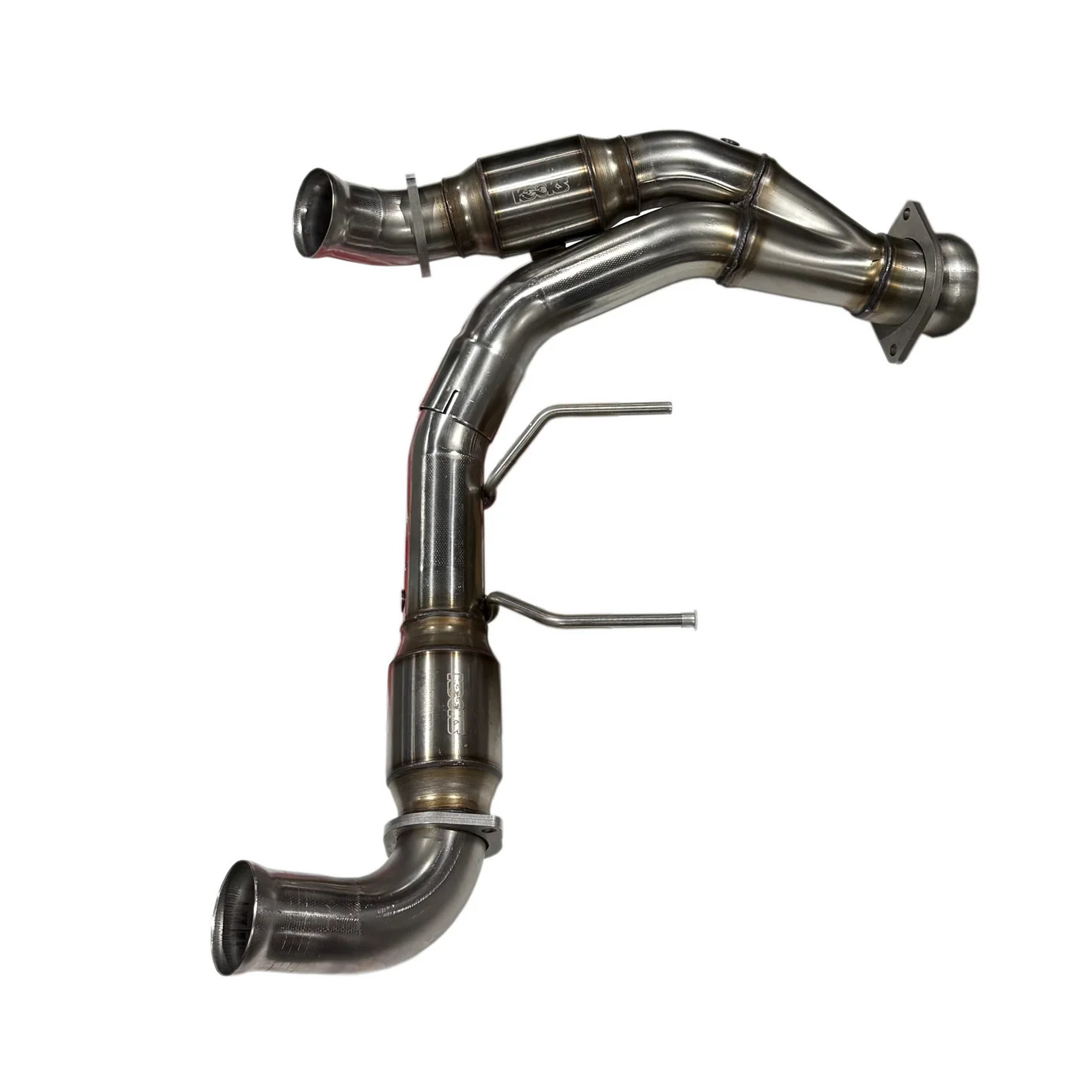 Kooks 1-7/8" Stainless Steel Long Headers With Y-Pipe Catted Connection Kit for Ford F-150 5.0L V8 2021+ - Image 3