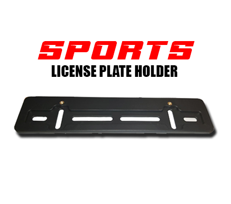 License Plate Mount Holder Sports Size – Pure Speed Performance
