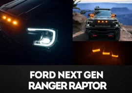 Signature LUX Blaze RP24 Smoked Amber Grille Lights for Ford Ranger Raptor 2022+