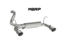 MBRP Performance 2.5-Inch Axle-Back, Street Dual Rear Exit Exhaust For Jeep Wrangler 2018+