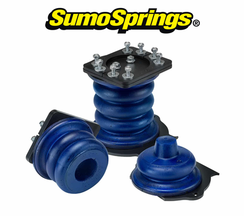 Sumo Rear Helper Springs 3,000lbs for Sierra/Silverado 2500/3500 HD 2011-Up