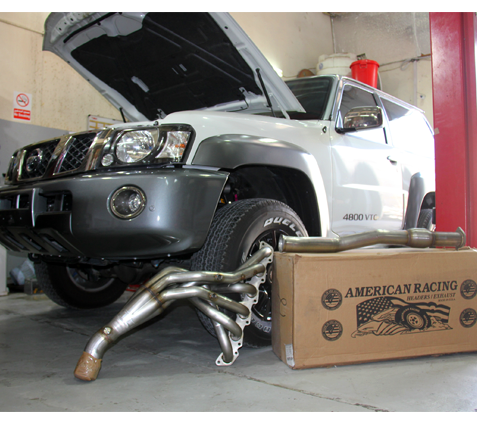 ARH Headers & Mid-Pipe 1-7/8 x 3" with Cats Nissan VTC Y61 2002-2023 - Image 2