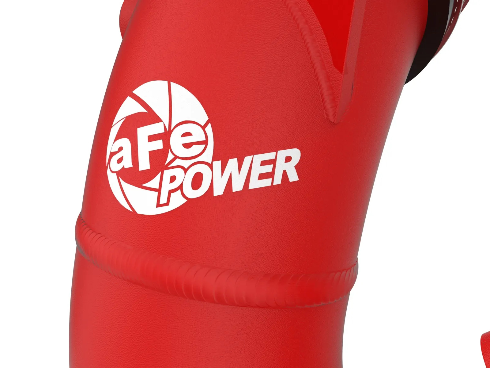 AFE 2.5 Blade Runner IN Aluminum Hot Charge Pipe Red for Toyota Land Cruiser Twin Turbo 3.4L 2022+ - Image 4