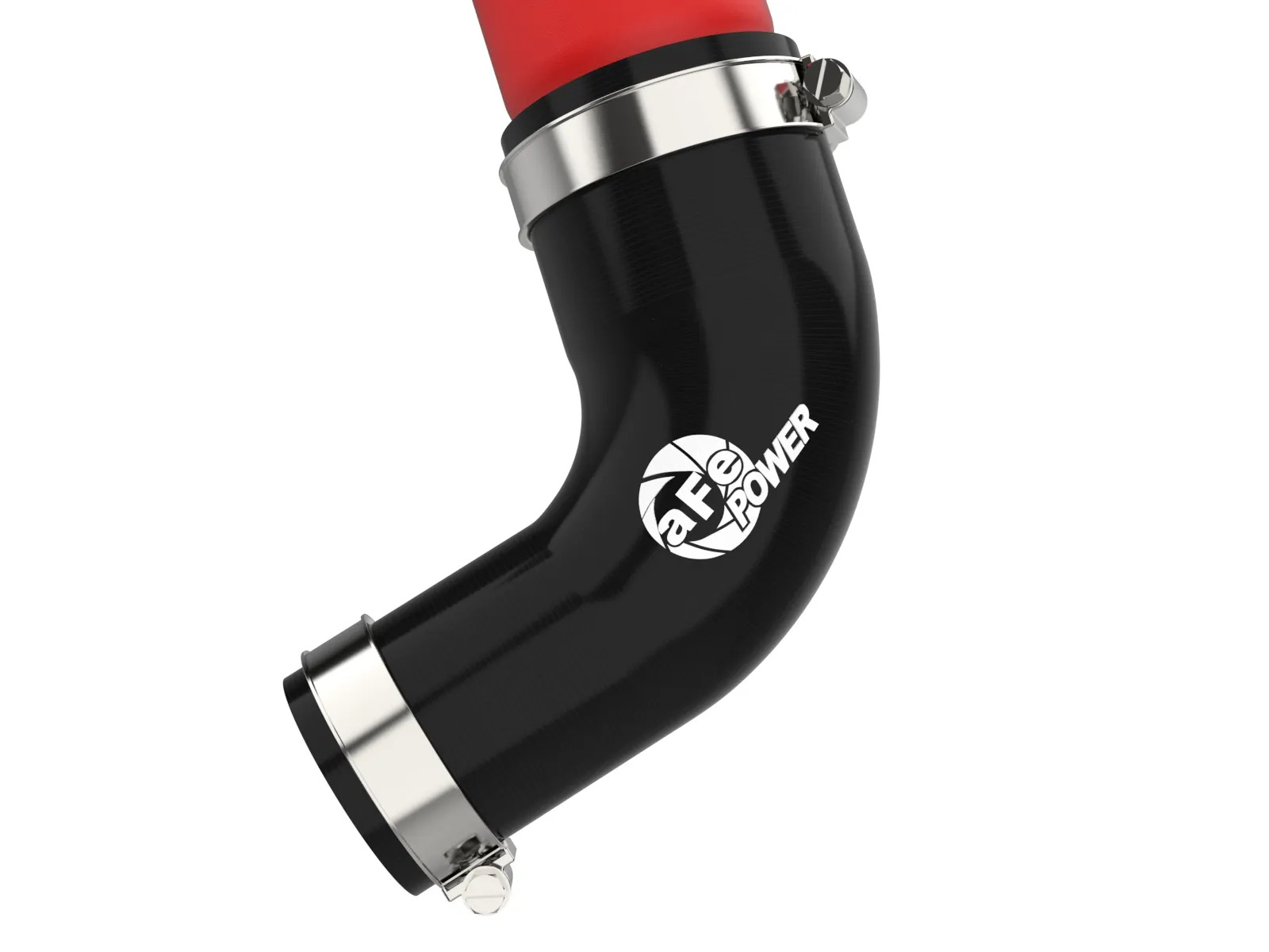 AFE 2.5 Blade Runner IN Aluminum Hot Charge Pipe Red for Toyota Land Cruiser Twin Turbo 3.4L 2022+ - Image 6
