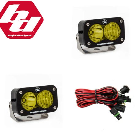 Baja Designs S2 Pro, Pair Driving/Combo LED, Amber