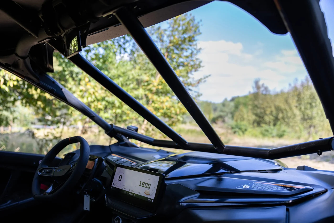 MBRP Black Coatted Front Instruction Bar for Canam Maverick R 2024+ - Image 4