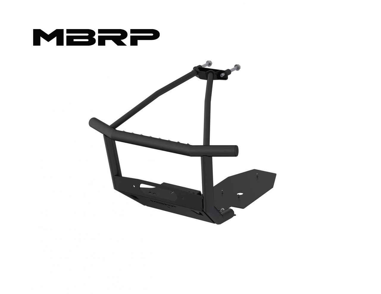 MBRP Front Race Bumper Steel Black for Canam Maverick R 2024+