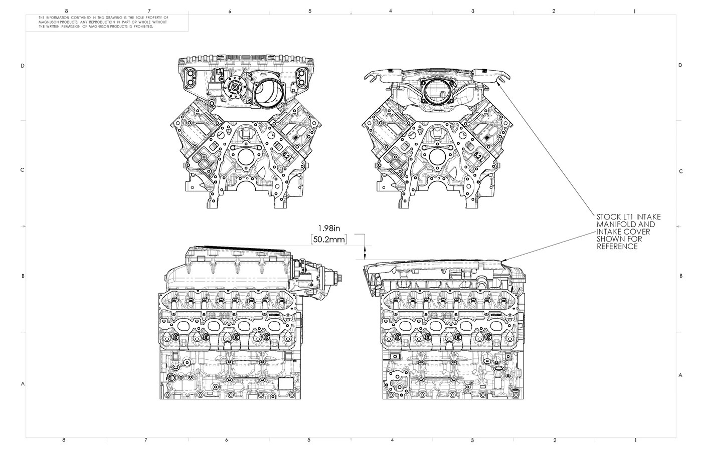 MAGNUSON TVS2650R Magnum Supercharger System Chevrolet LT1 Camaro 2016-2024 - Image 4