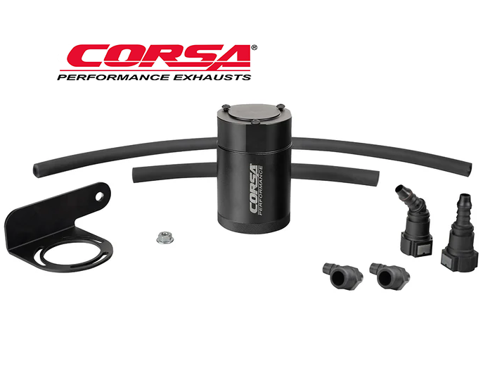 CORSA Oil Catch Can Aluminum - UNIVERSAL