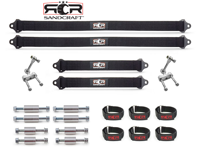 SANDCRAFT Limit Strap Kit for Can-Am Maverick X3 2017+