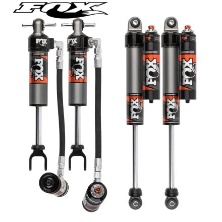 Fox Shocks Front & Rear 2.5 Performance Elite Series Shocks for GM 2500 /3500 HD Trucks 2020-2026