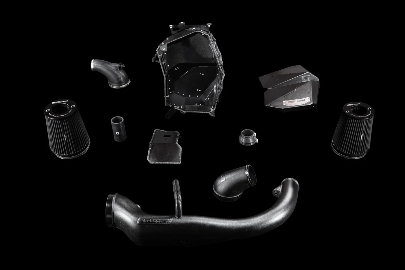 BlackBoost Performance Cold Air Intake System for Ford Bronco 2.7L V6 TwinTurbo 2021+ - Image 2