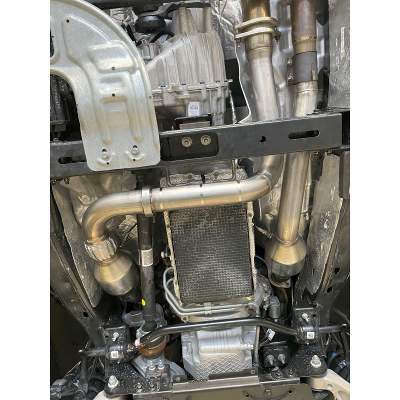 SPD Performance Alpha Catted Downpipes Ford F-150 Raptor "R" 5.2L 2023-Up - Image 2