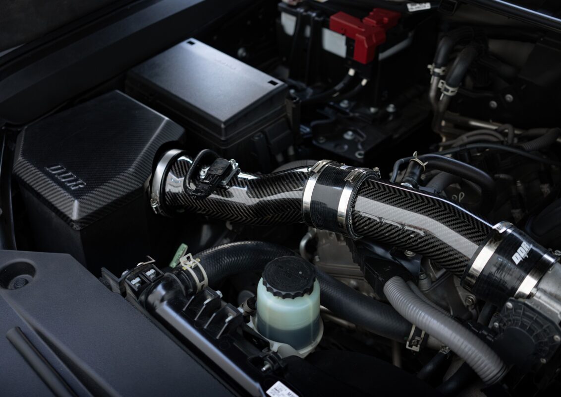 DDR Air Intake System Carbon Fiber for Land Cruiser V6 2022+ - Pure ...
