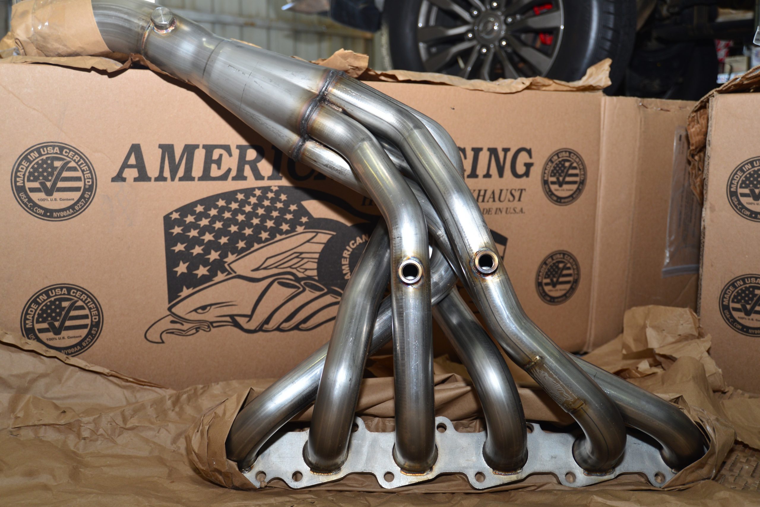 ARH Headers & Mid-Pipe 1-7/8 x 3" with Cats Nissan VTC Y61 2002-2023 - Image 3