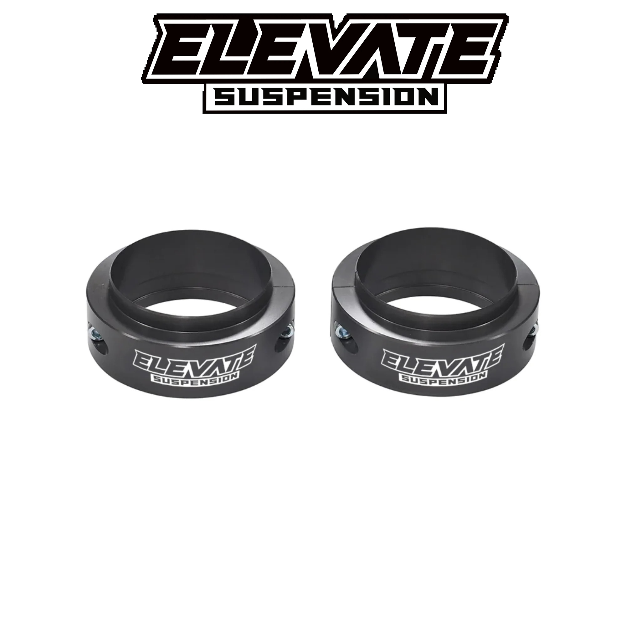 Elevate Suspension Front Coilover Billet Preload Coller, 1.5 inch, Ford F-150 Raptor 2017+(Pair)