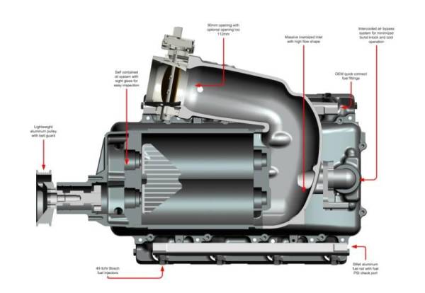 WHIPPLE SUPERCHARGER 2.3L FOR GM TRUCKS HD 2500/3500 6.0L 2014-2019 - Image 3