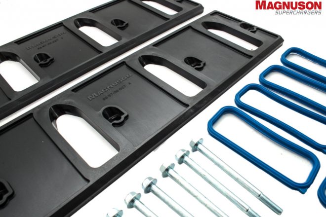 Magnuson TVS2300 Radix Supercharger Intake Manifold Spacers for GM HD 6.0L 2015-2020
