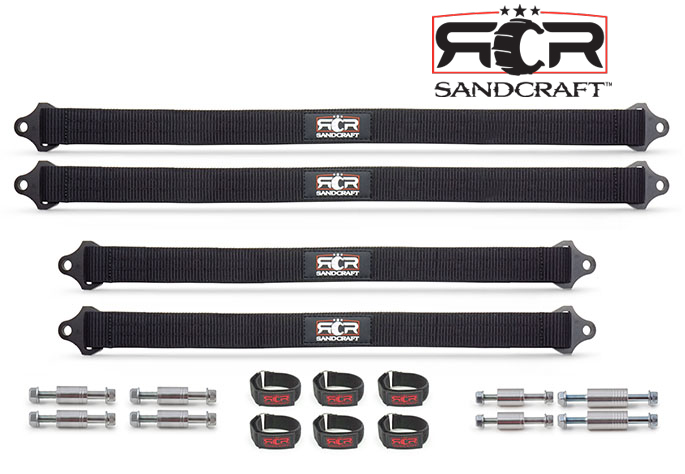 SANDCRAFT Limit Strap Kit for Polaris RZR XP 1000 - 2014-2023 / RZR XP TURBO 2016-2023
