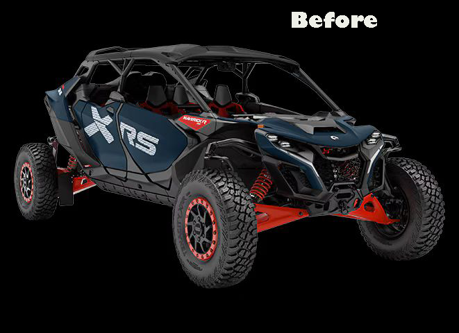ROKBLOKZ Fender Flares "Black" Can-Am Maverick R 2024+ - Image 3
