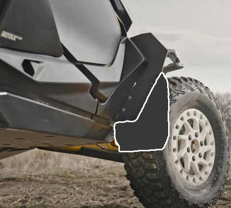 ROKBLOKZ Fender Flares "Black" Can-Am Maverick R 2024+ - Image 5