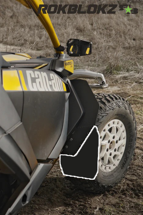 ROKBLOKZ Fender Flares "Black" Can-Am Maverick R 2024+ - Image 2