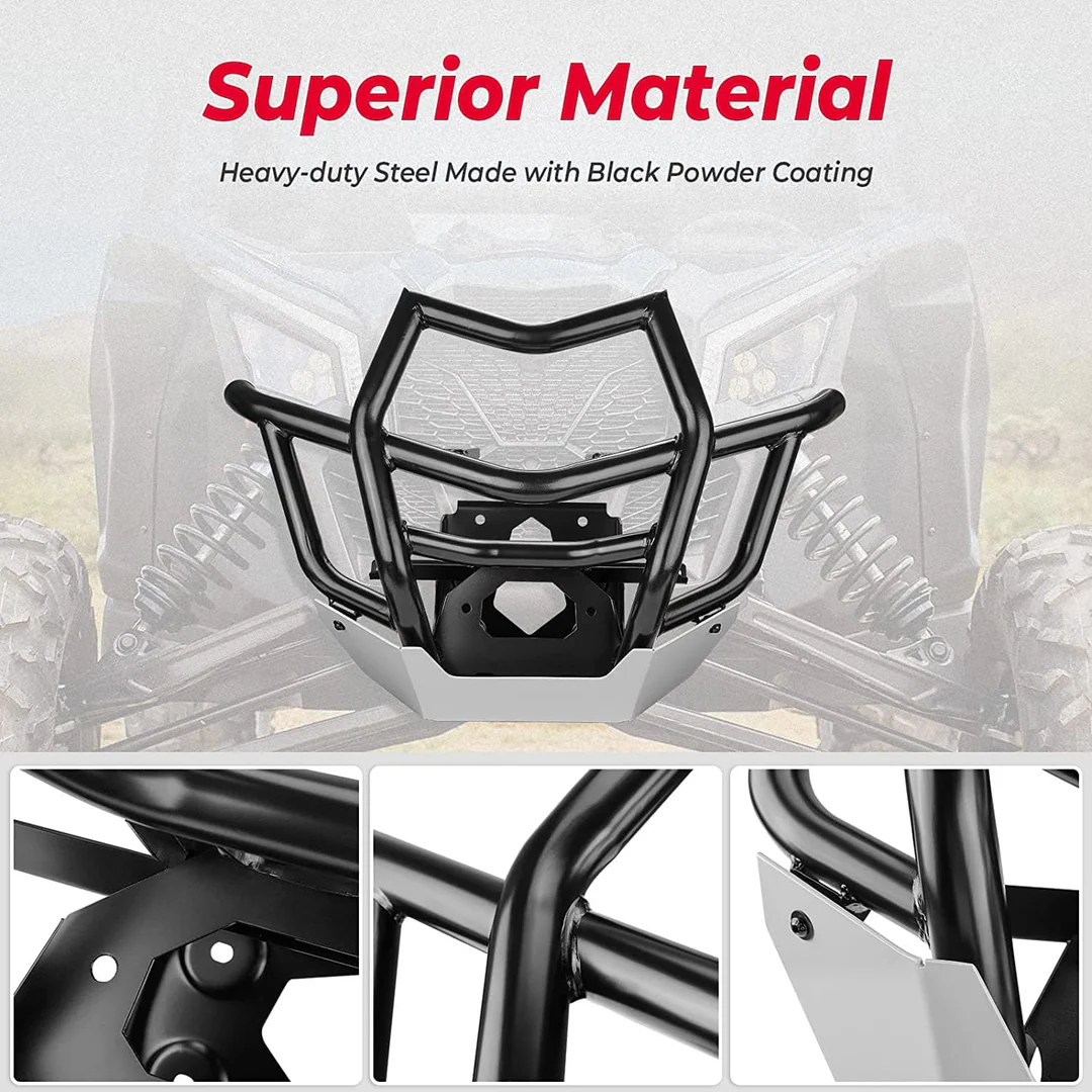 Kemi Moto Front Bumper for Can-Am Maverick X3/MAX, 2017+ - Image 7