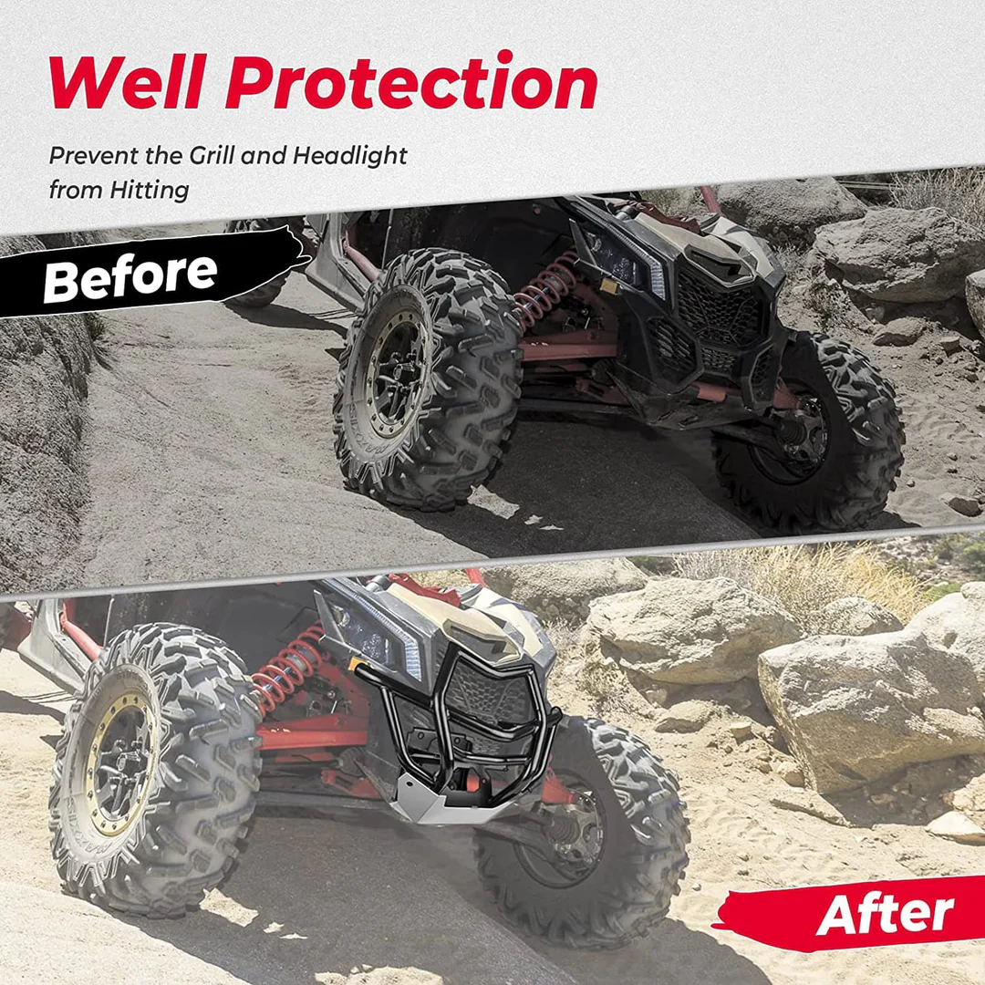 Kemi Moto Front Bumper for Can-Am Maverick X3/MAX, 2017+ - Image 6