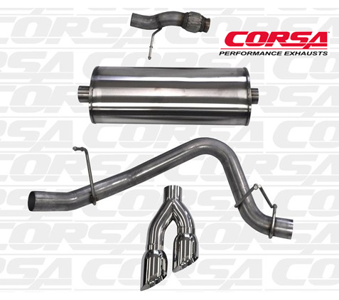 Corsa Sports 3.0" Cat-Back for Tahoe / Yukon 5.3L 2015-2020