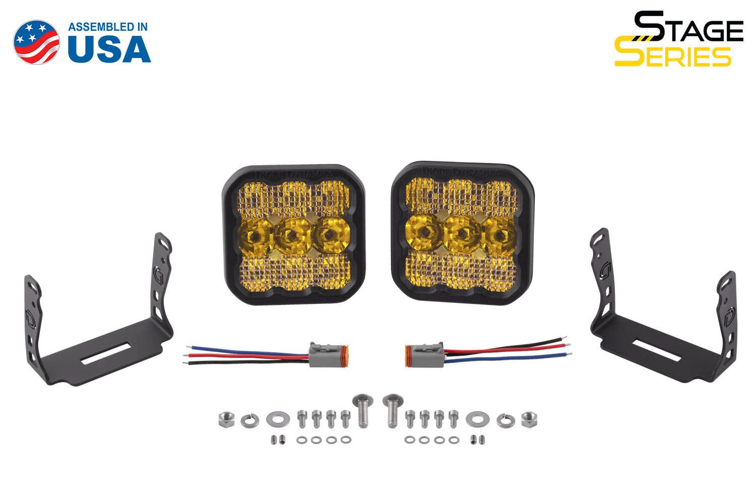Diode Dynamics SS5 Pro Yellow Combo (pair) - Image 3