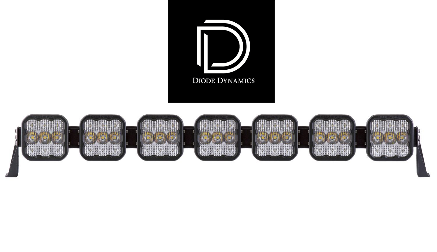 Diode Dynamics SS5 Pro CrossLink 7-Pod LED Light Bar White Combo 44-inch