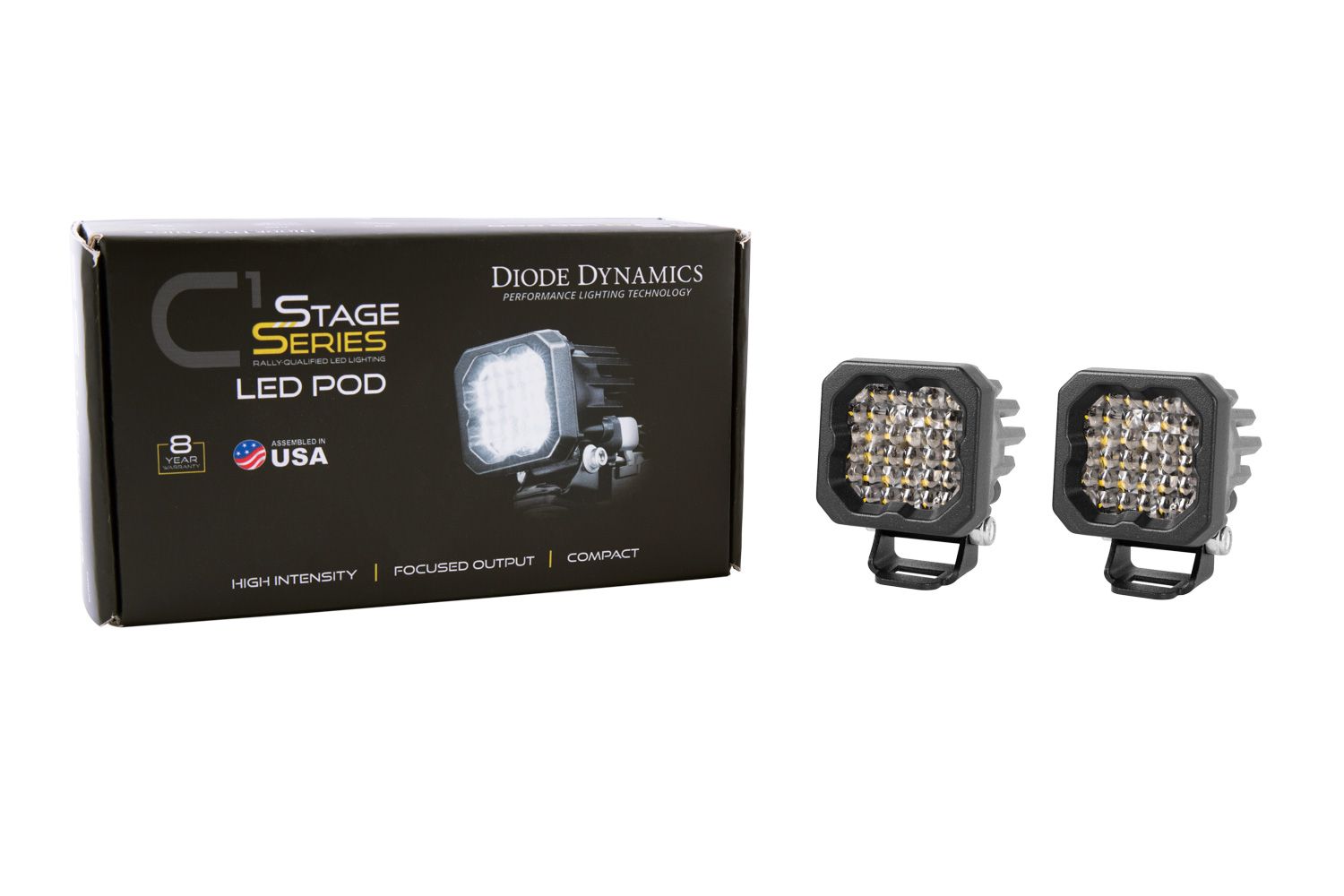 Diode Dynamics C1R White Flood REAR (pair) - Image 2