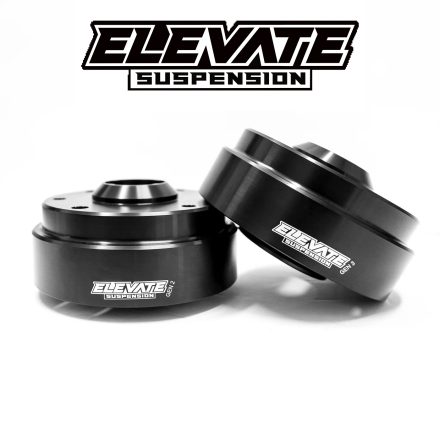 Elevate Suspension 1.75 inch, Front Suspension Leveling Coil Over Top Hat, for Ford F-150 Raptor 2017+(Pair)