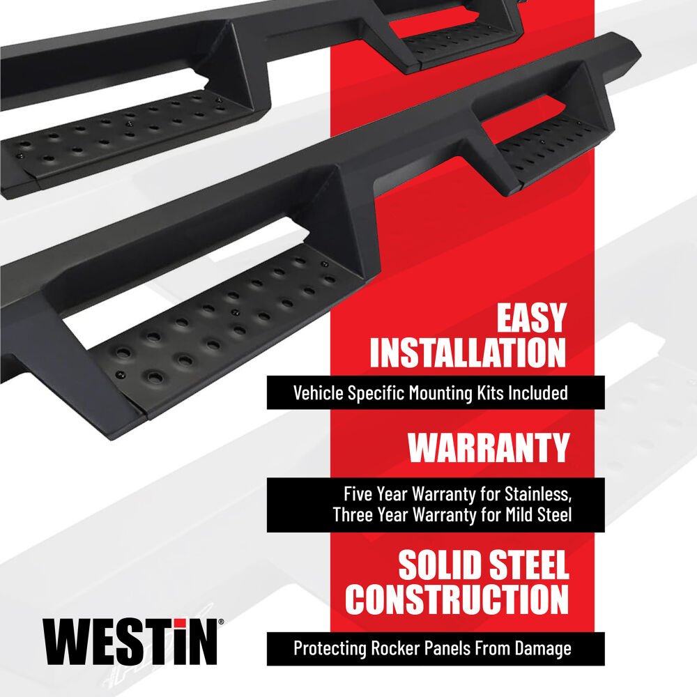 Westin HDX Drop Nerf Step Bars for Double Cab FORD Trucks - Image 3
