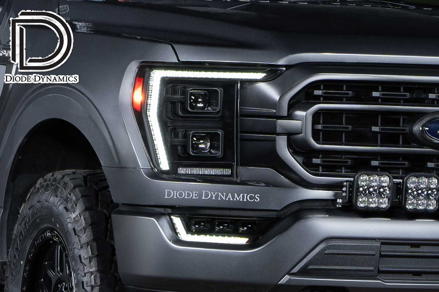 Diode Dynamics Elite Pro Max LED Headlights for Ford F-150 (Pair) 2021+
