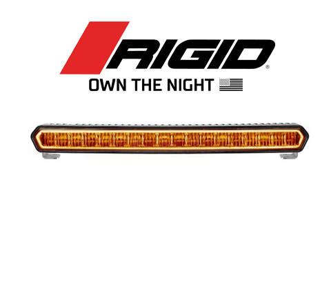 RIGID SR-L Series White/Amber Halo Bar Light Universal