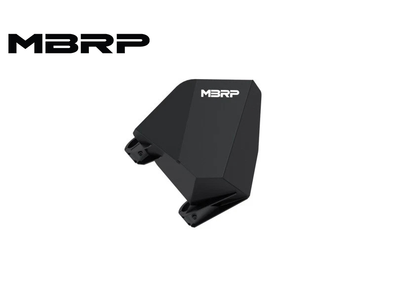 MBRP Steel Black-Coated Air box deflector for Canam Maverick R 2024+