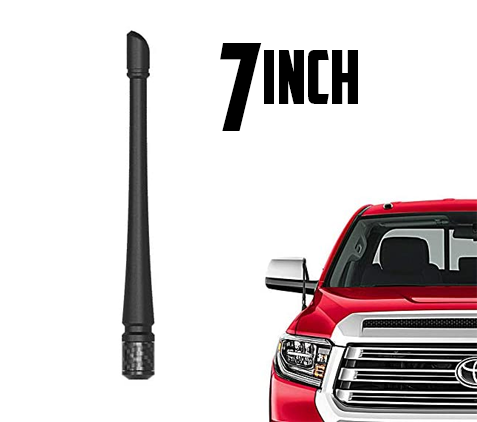 RydonAir 7" Short Antenna for Toyota Tundra / Tacoma / FJ Cruiser