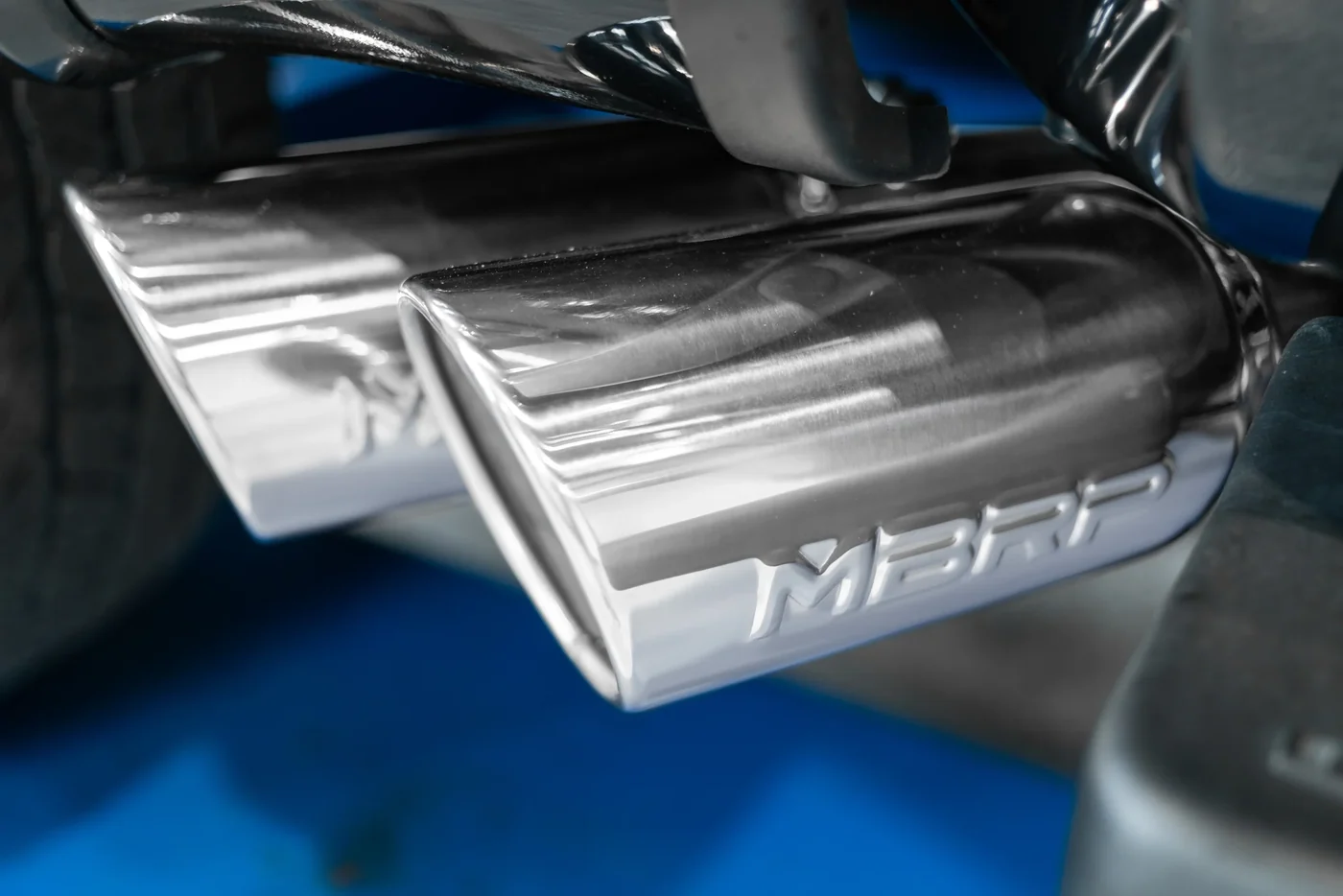 MBRP 3"inch Stainless Steel Dual Pre Axle Exit Catback Exhaust System for Ford F-150 2021-2026 - Image 3
