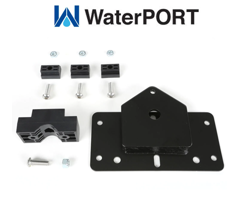 Waterport Day Tank Shower Bed Rail Mount